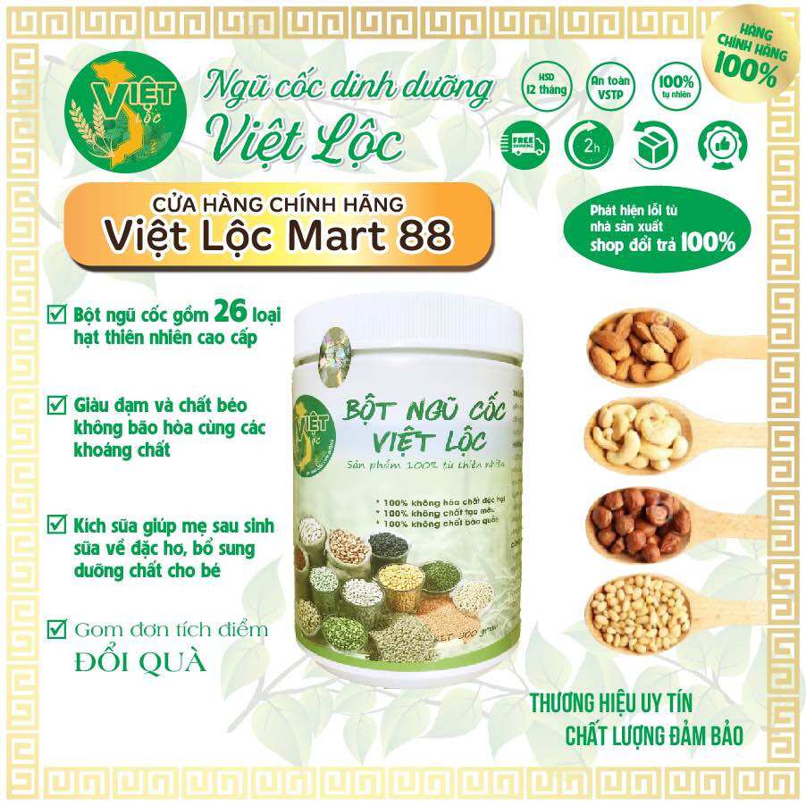 Giá sỉ- 6 hộp ngũ cốc Việt Lộc