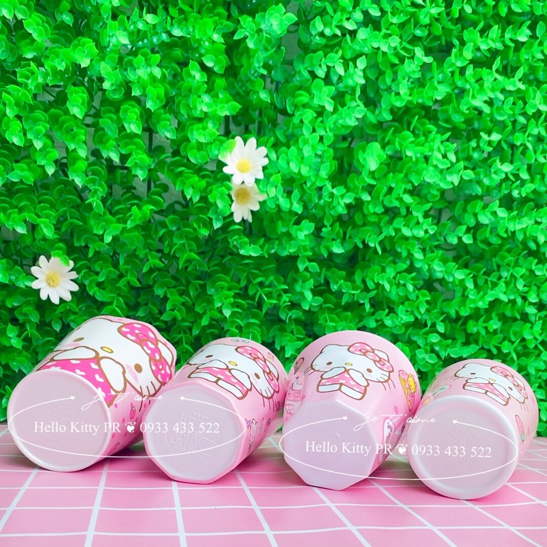Ly cốc dung tích 200ml, 300ml, 480ml, 550ml Hello Kitty