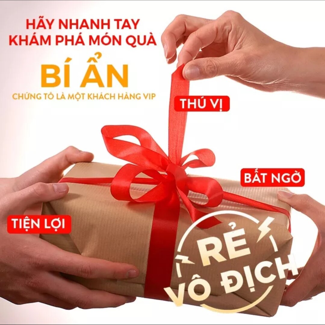 HỘP QUÀ BÍ ẨN TRI ÂN KHÁCH HÀNG