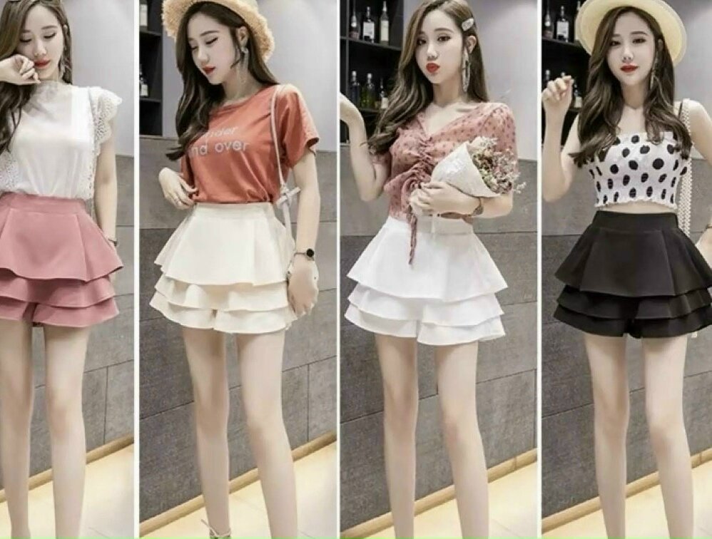 VÁY QUẦN XOÈ TẦNG FORM 50KG(NA)