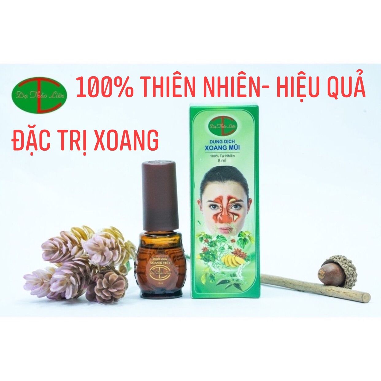 Dung dịch xoang mũi dạ thảo liên viêm mũi, viêm xoang, viêm mũi dị ứng