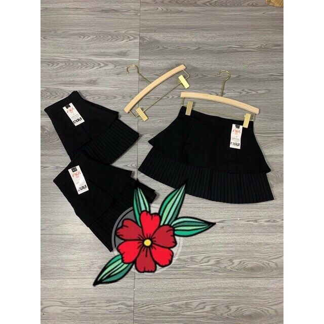 CHÂN VÁY XOÈ 2 TẦNG ( 1 tầng xếp ly )✨✨✨
