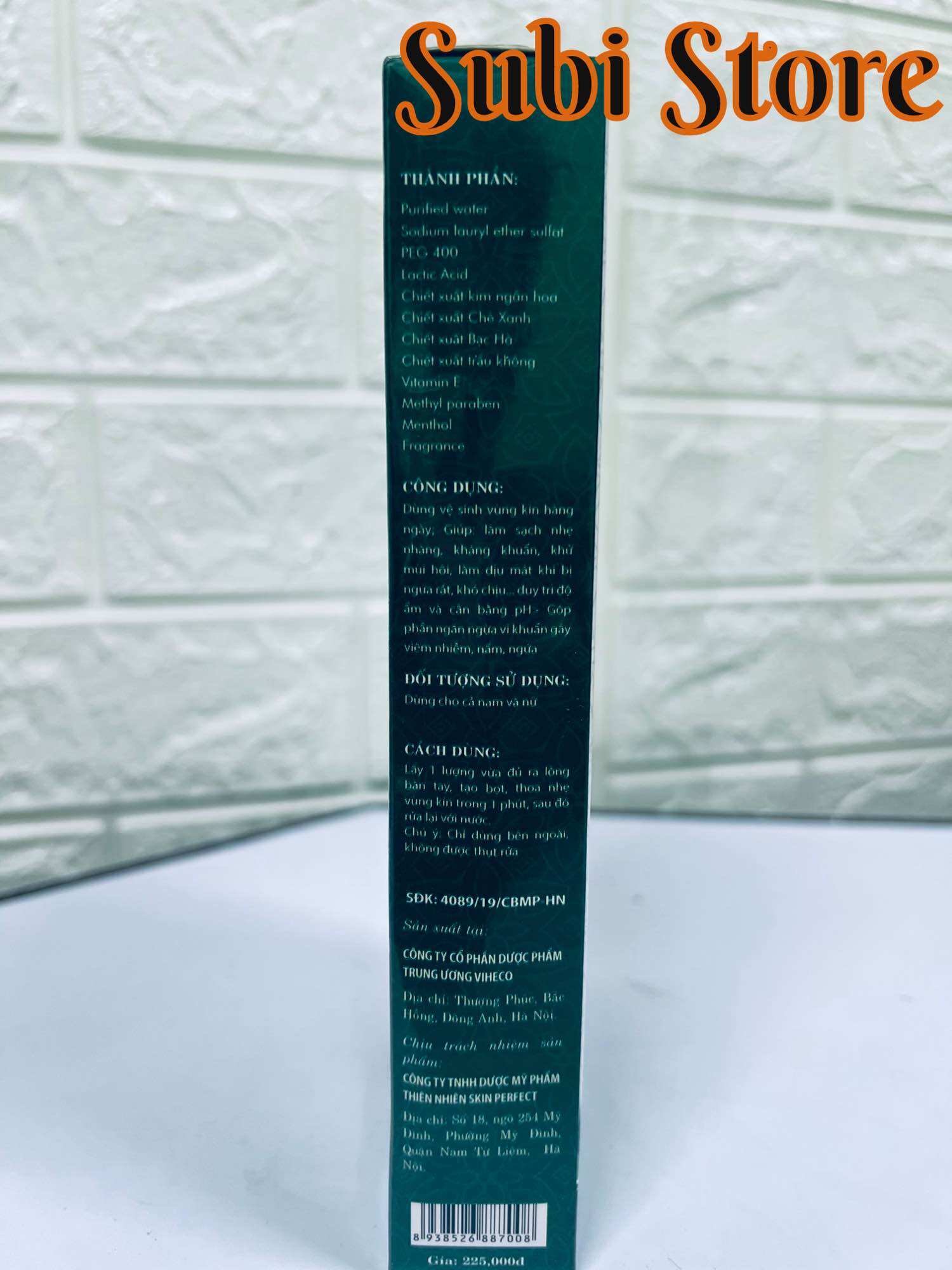 DUNG DỊCH VỆ SINH PHỤ NỮ LÁ TRẦU KHÔNG 150ML