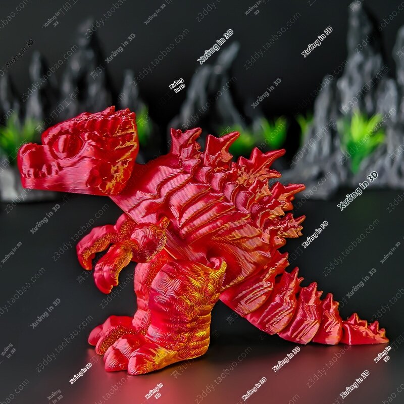 Mô Hình Khủng Long 3D In Thực Tế Di Chuyển