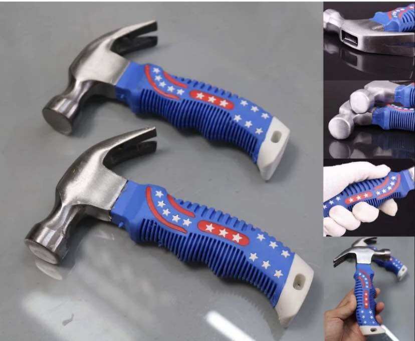 Búa Lùn Đóng Đinh Nhổ Đinh Nguyên Khối Cao Cấp Tiện Dụng (250g) Thép Chống Rỉ
