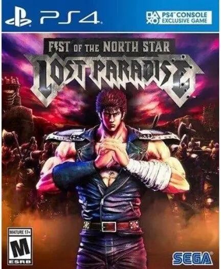 Đĩa game ps4 FIST OF THE NORTH STAR LOST Paradise- like new