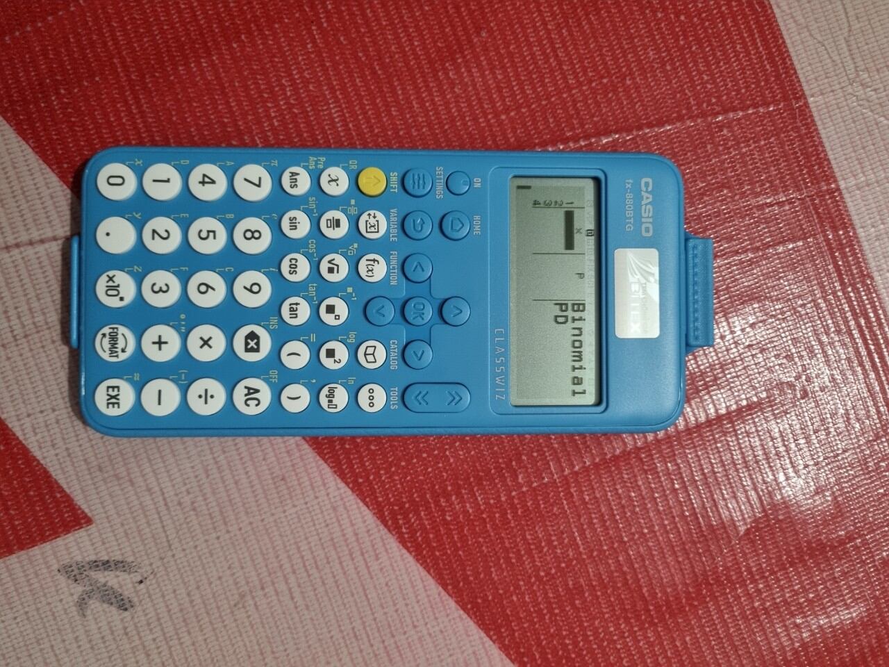 Máy tính casio fx 880 btg chính hãng bitex