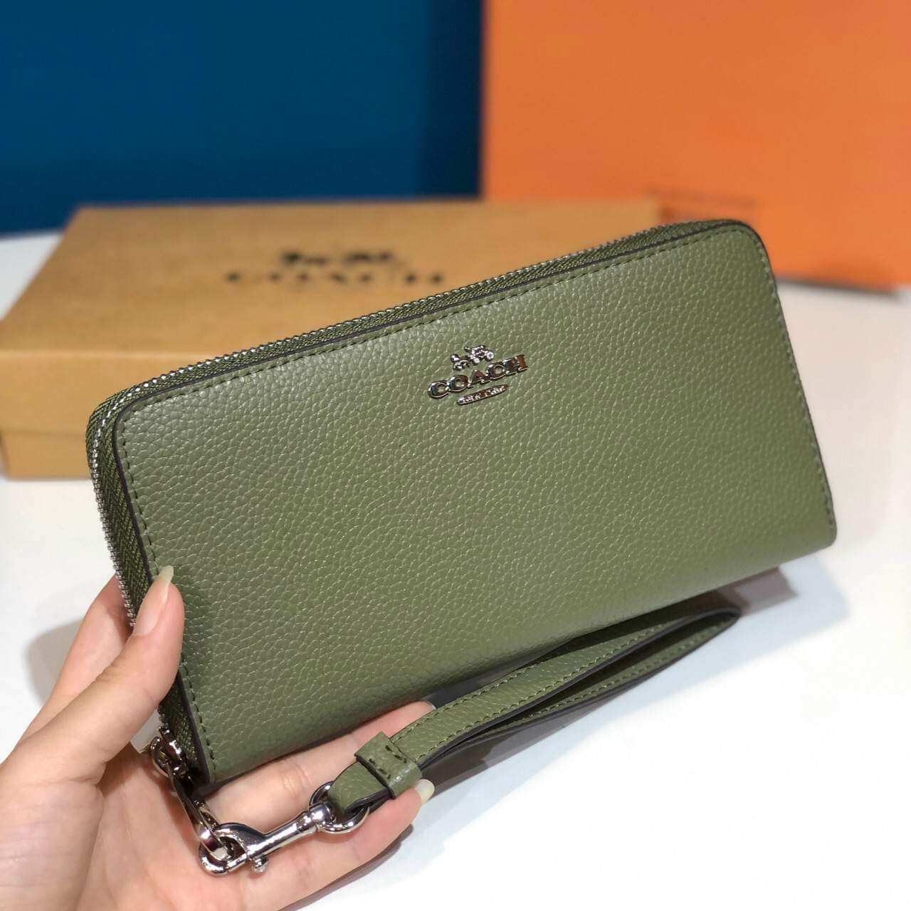 🔆 VÍ COACH DÀI da mịn cực sang