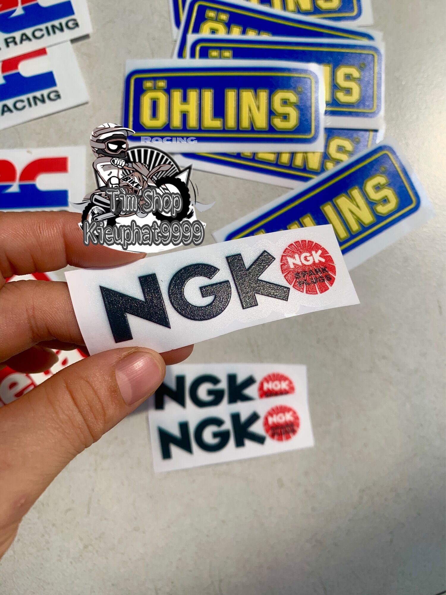 Tem nổi hrc ohlin uma beta ngk chạm cát không bay màu 1 miếng