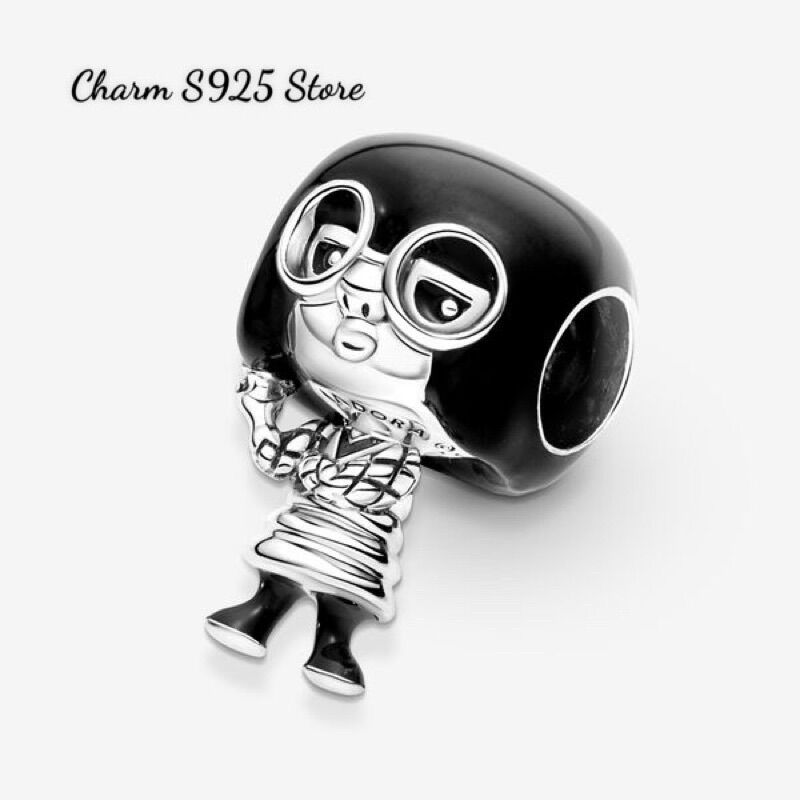 CHARM PAN ALE DISNEY PIXAR EDNA BẠC S925 CAO CẤP