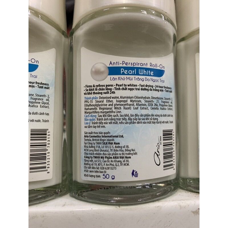 Lăn Khử Mùi Trắng Da Levinia 50g