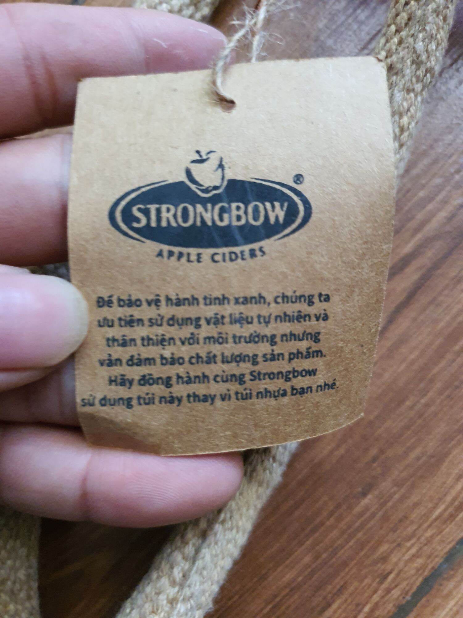 Túi vải đay Strongbow