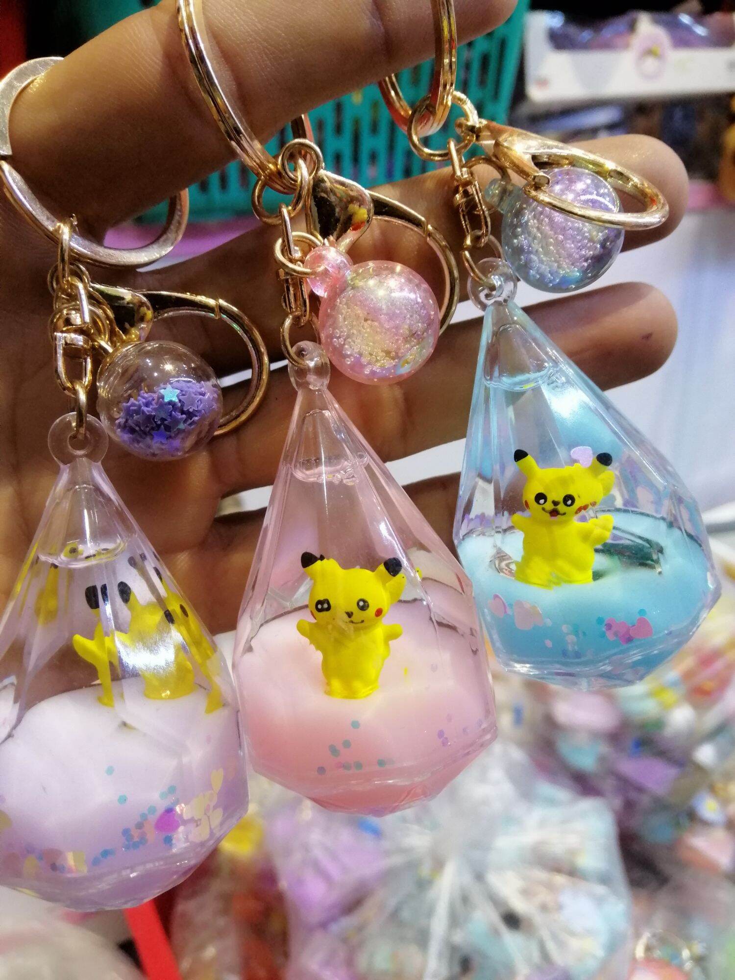 MÓC KHÓA NƯỚC NHIỀU MẪU DỄ THƯƠNG HÀNG LOẠI 1 KHOEN VÀNG MÓC HOA CÚC. TRÁI CHÂU ÓNG ÁNH