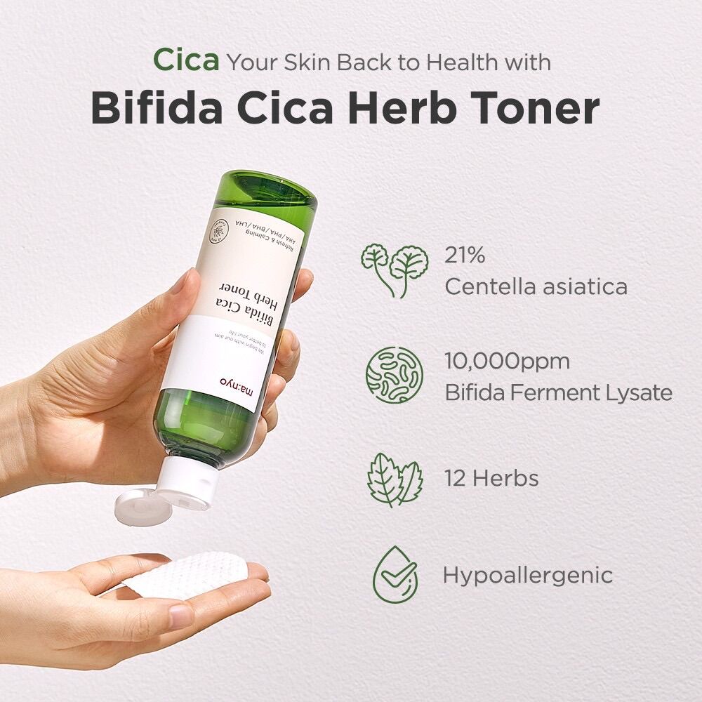 MANYO FACTORY Bifida Cica herb Toner 210ml