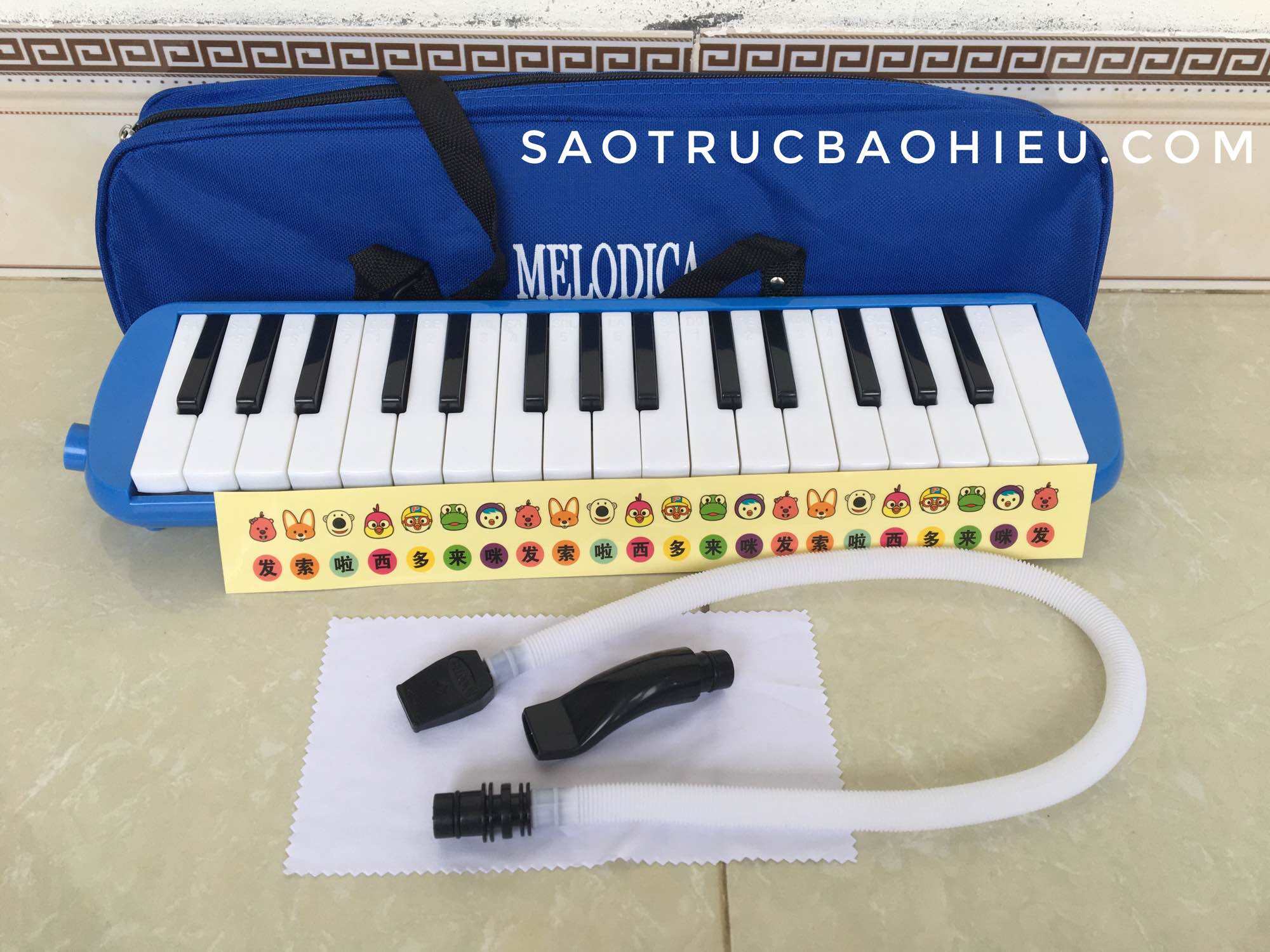 Kèn melodion- Melodica-đàn pianica 32 phím kèm phụ kiện ,túi đựng