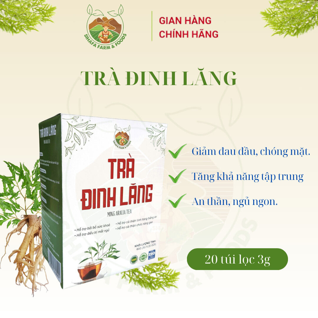 Trà Đinh Lăng Sấy Lạnh SIHAFA