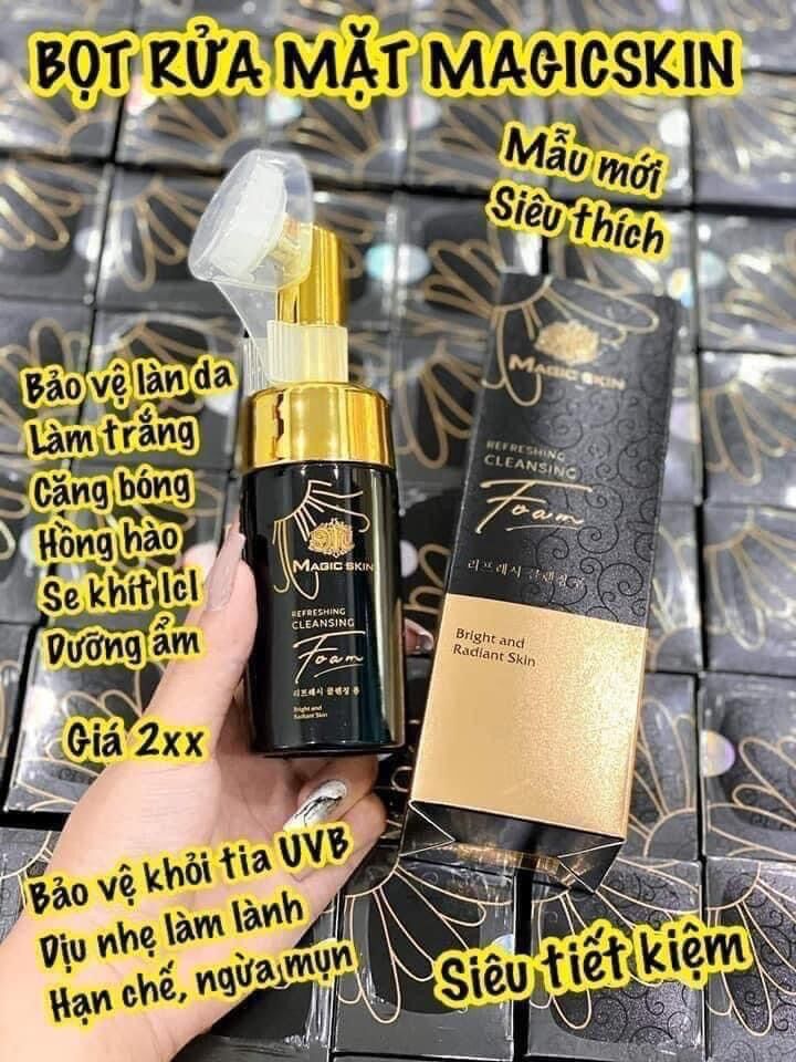 Sữa rửa mặt tạo bọt