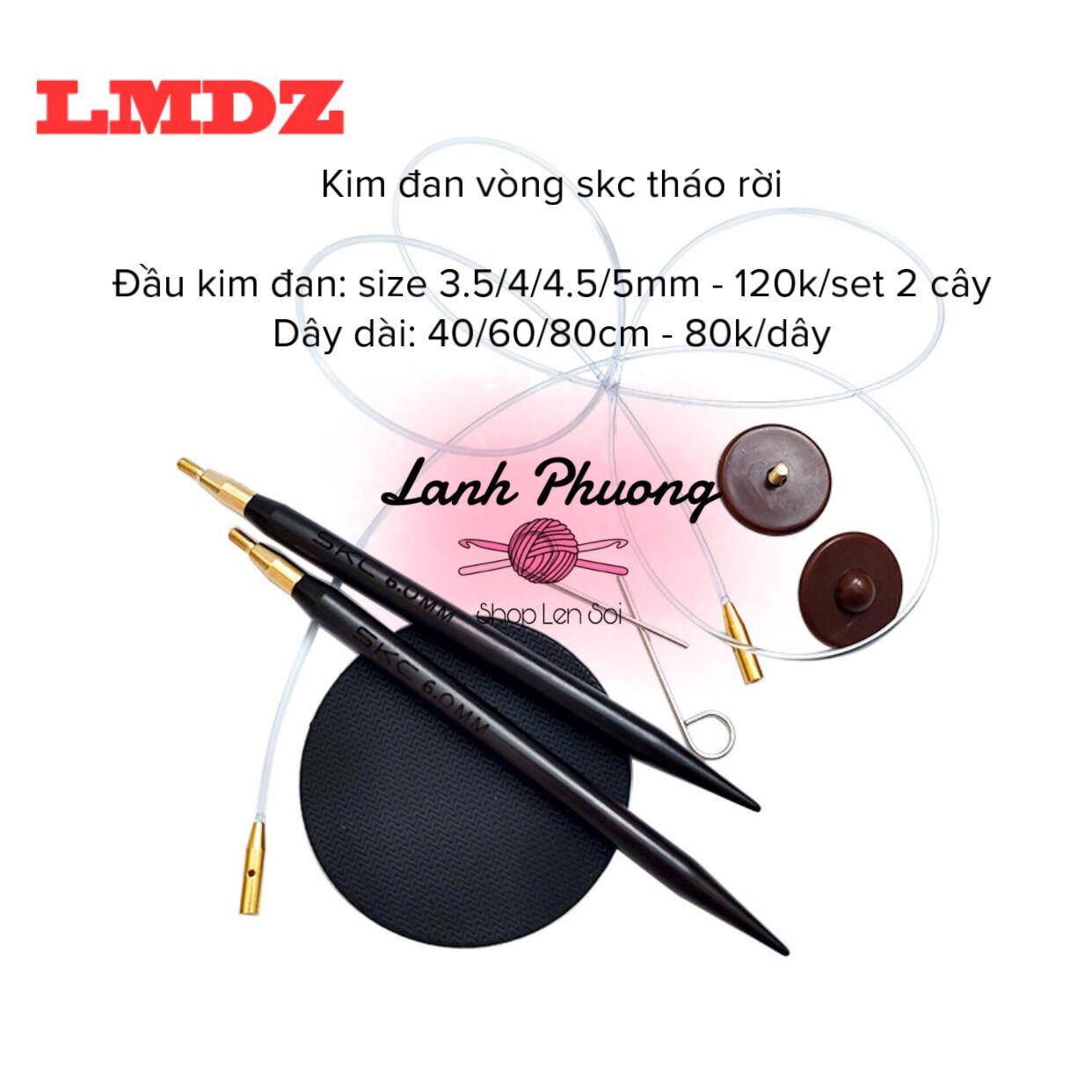 Kim đan skc, kim đan vòng có thể tháo rời thay đổi size dây tuỳ ý