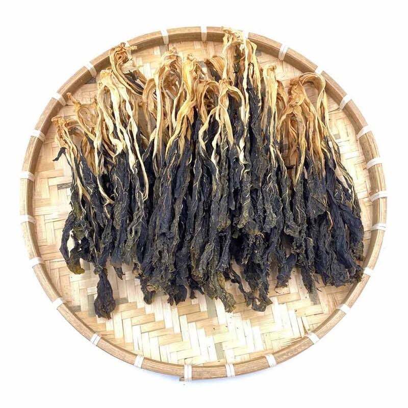 Cải bẹ trắng khô nấu canh 100g
