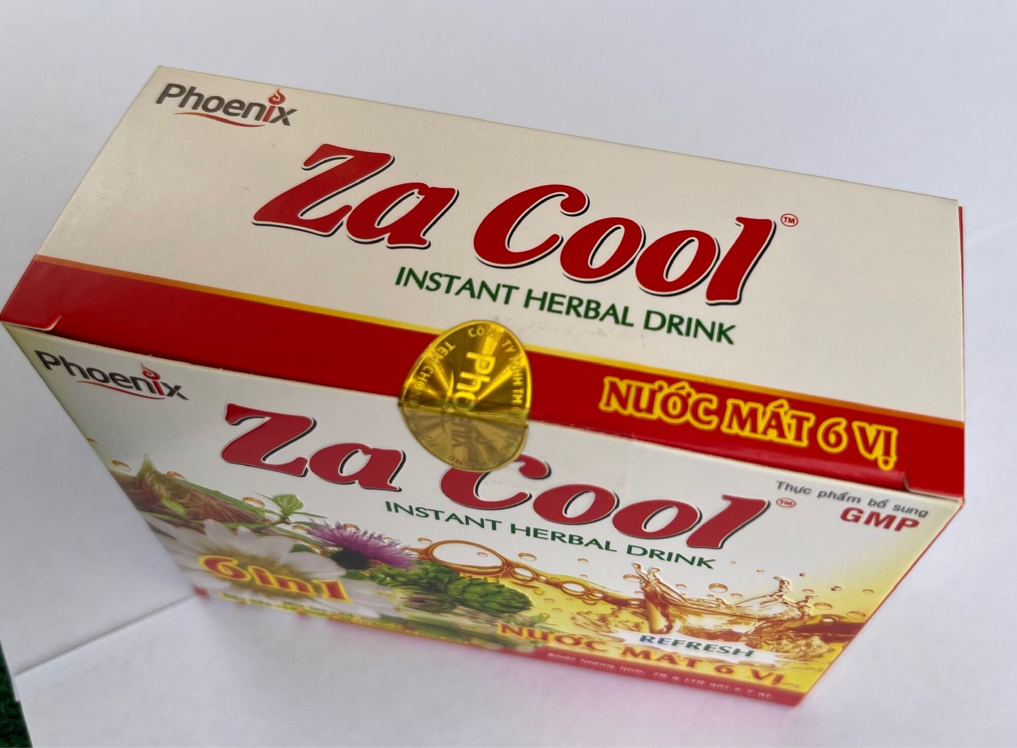 BỘT NƯỚC MÁT ZA COOL 6 VỊ (Sản phẩm Xuất Khẩu)