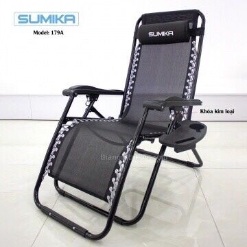 Ghế xếp thư giãn sumika 179a tặng ngay 200.000