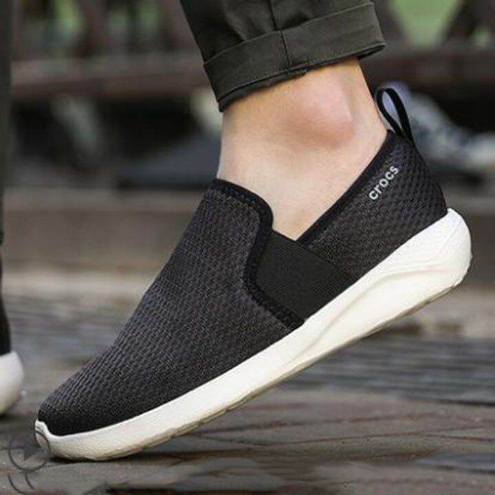 Giày vải crocs literide mesh lưới cho nam.l