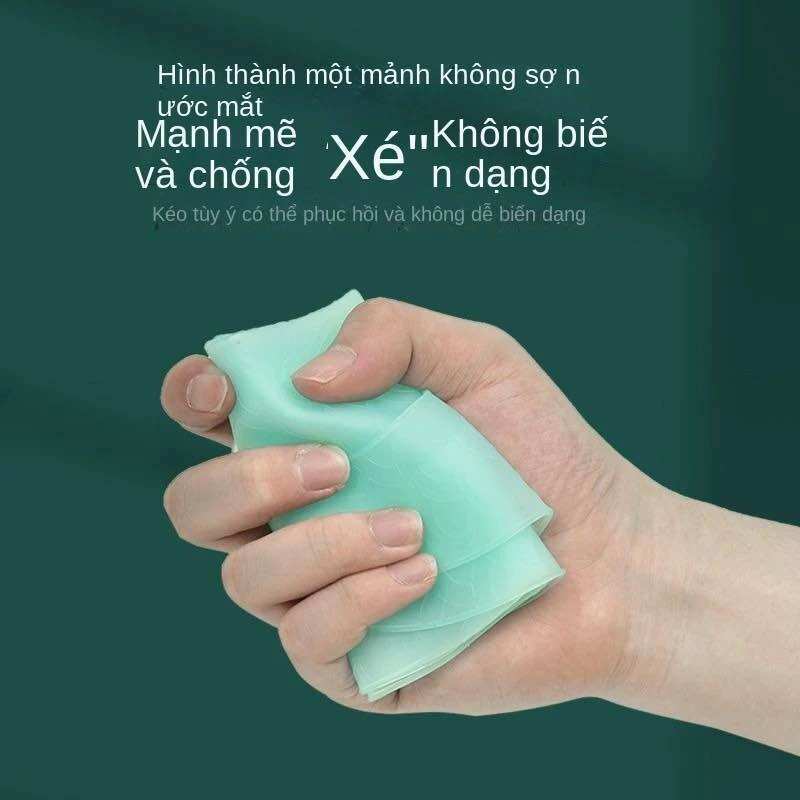 Yếm ăn dặm LiOn silicon trong suốt có máng siêu mềm