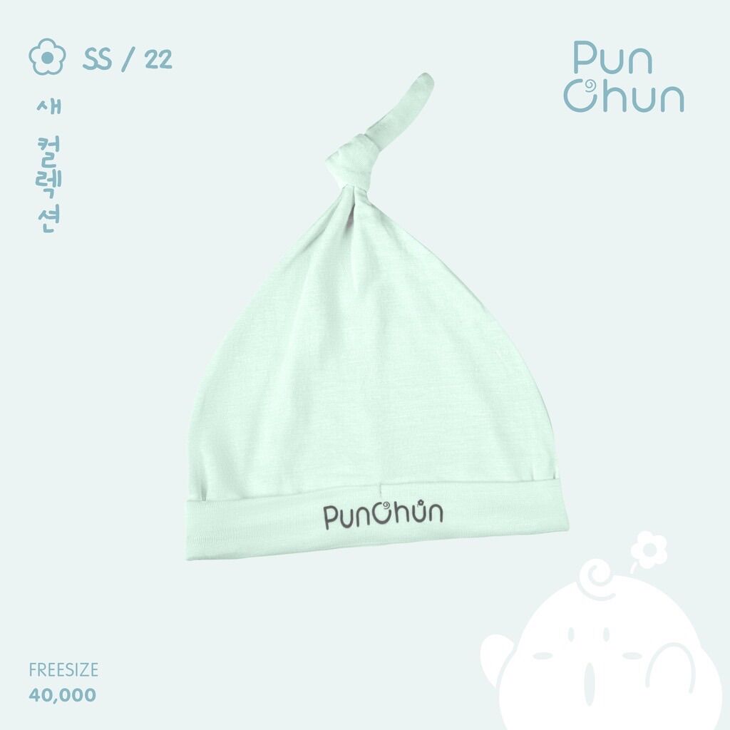 Mũ thóp Punchun cho bé sơ sinh