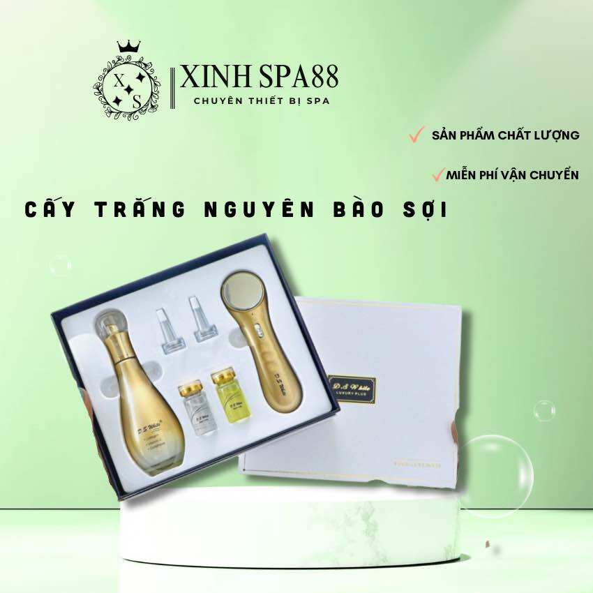 Cấy Trắng Nguyên Bào Sợi D.S White Luxury Plus MASK COLLAGEN - SPA88