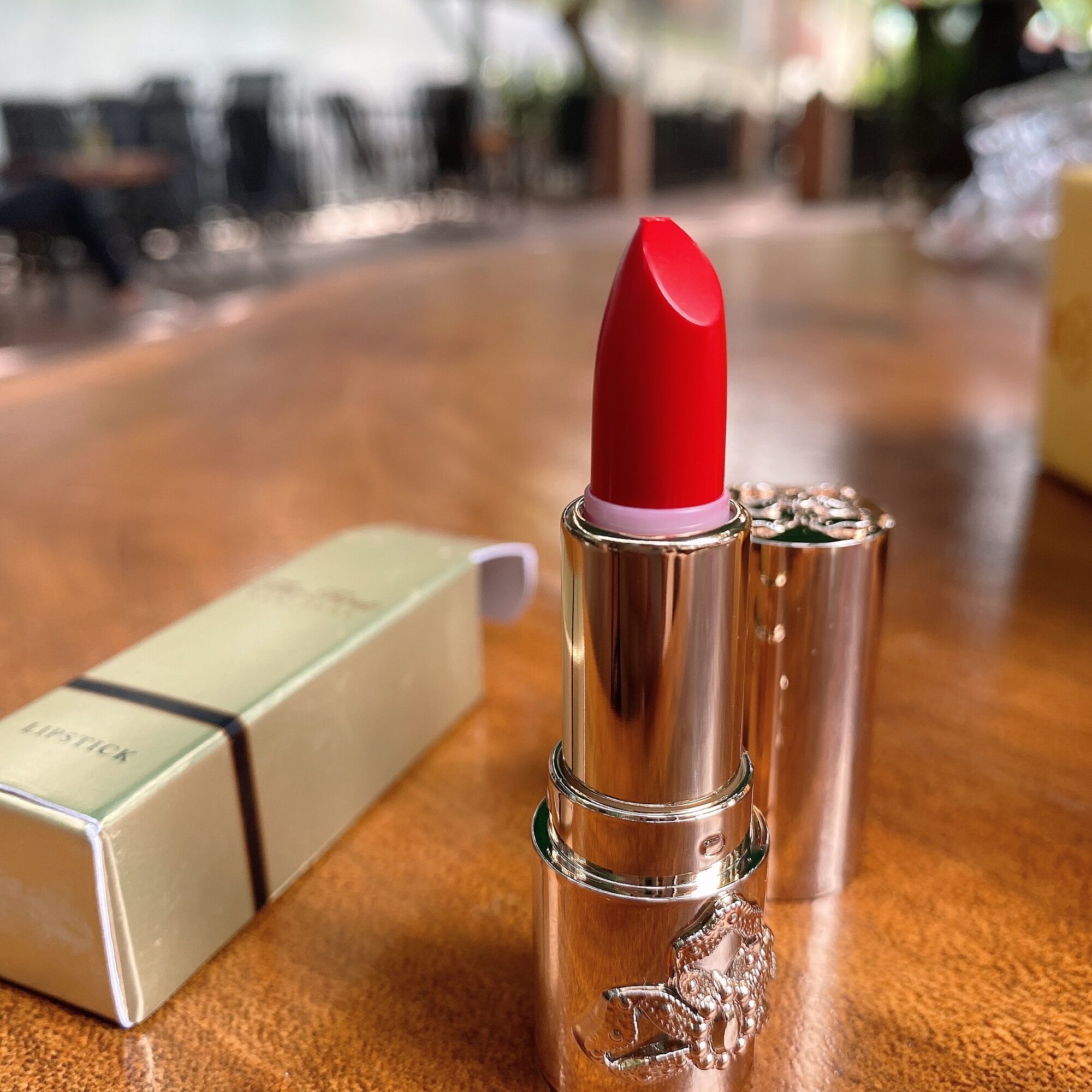 Ohui the First Pure Red Matte Lipstick Mini 1.3 Grams Date 2028
