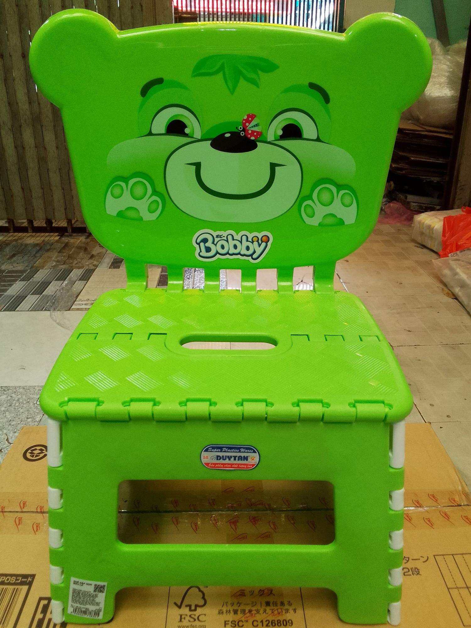 Ghế nhựa xếp Duy Tân cao cấp cho bé,