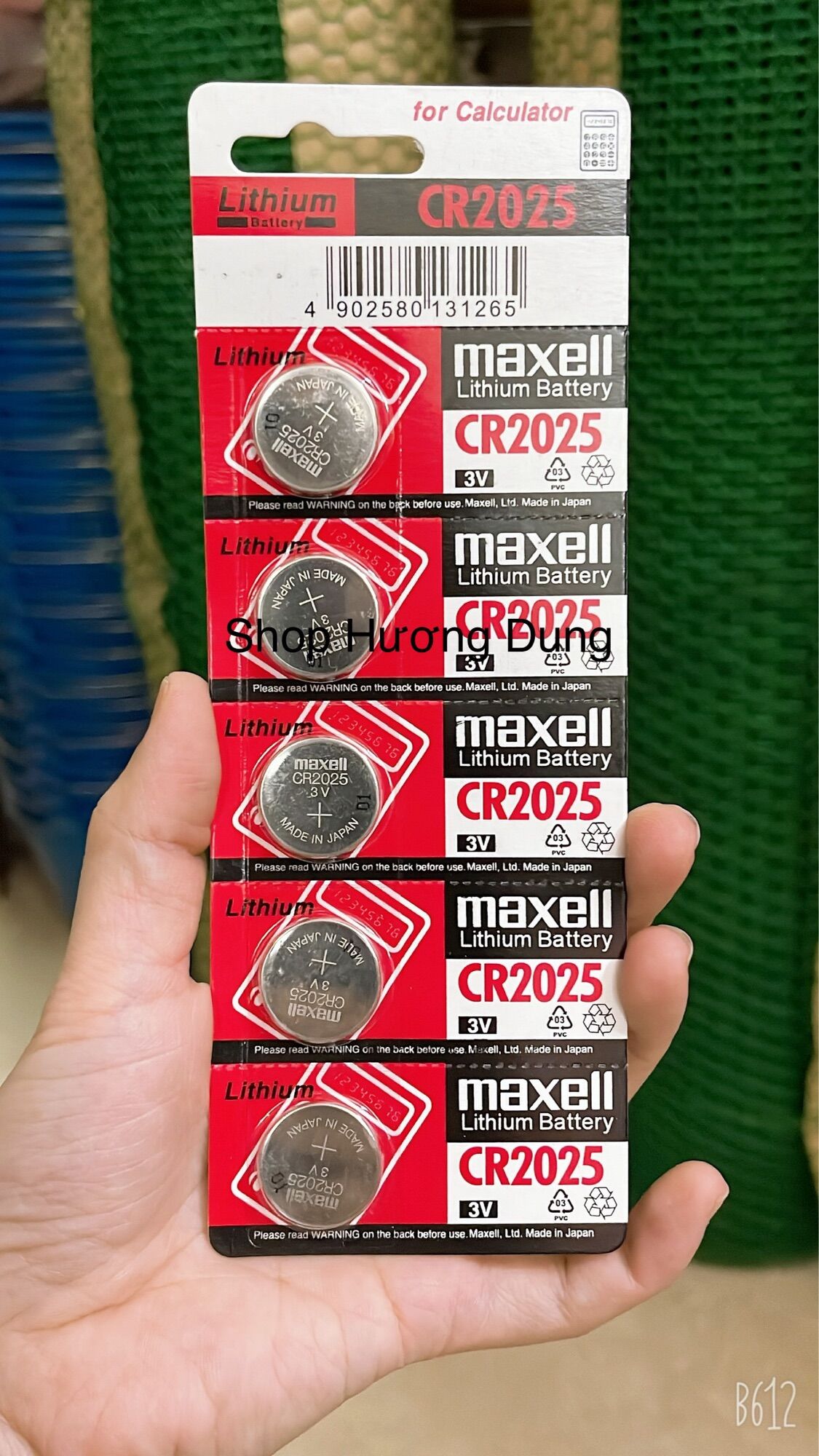 Pin Maxell CR2032 CR2025 CR2016 (1 viên)