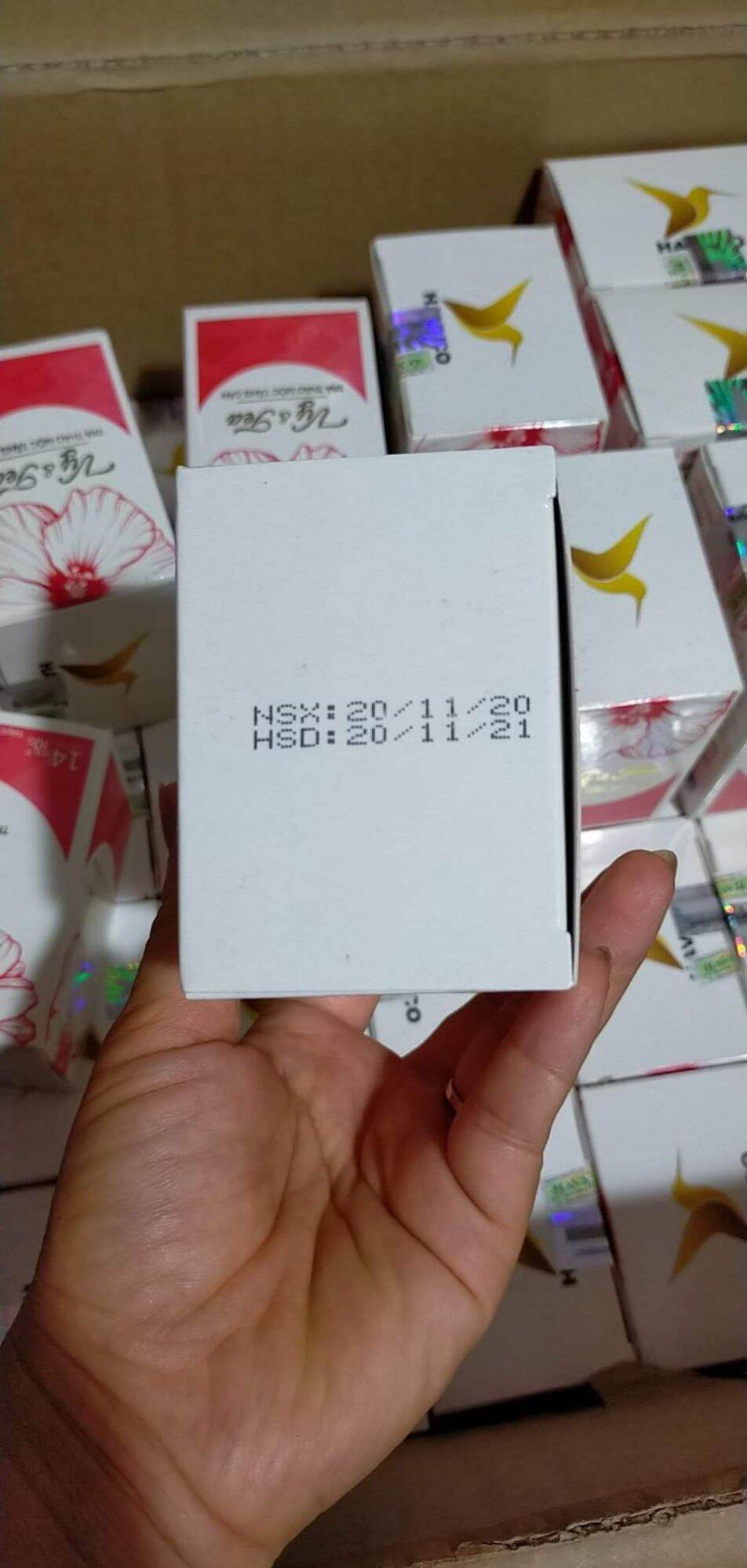 [9 HÃNG] Trà Tang can an toàn Vy va tea (bao text hàng, mẫu mới 2020)
