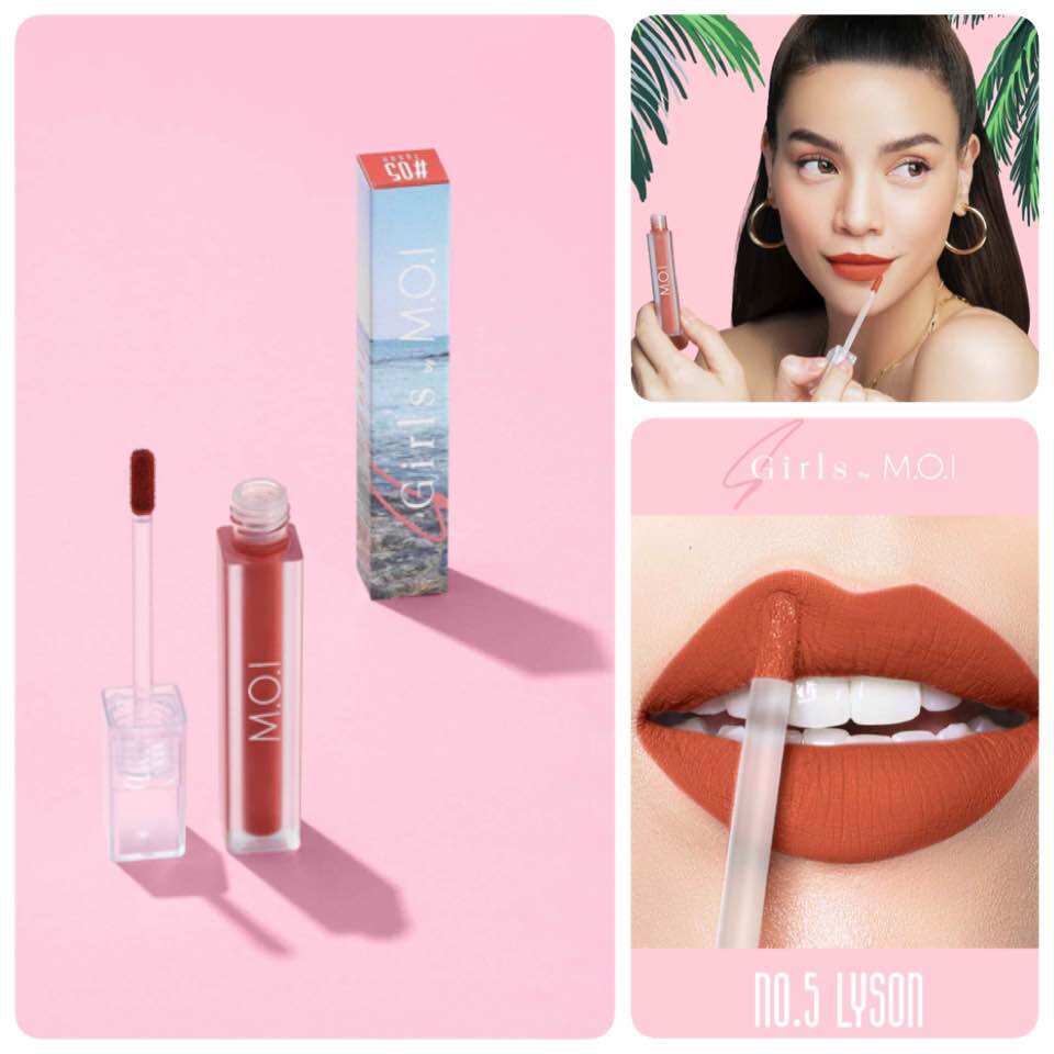 [MUA 1 TẶNG 3] SON NHUNG SGIRLS by MOI SUMMER EDITION