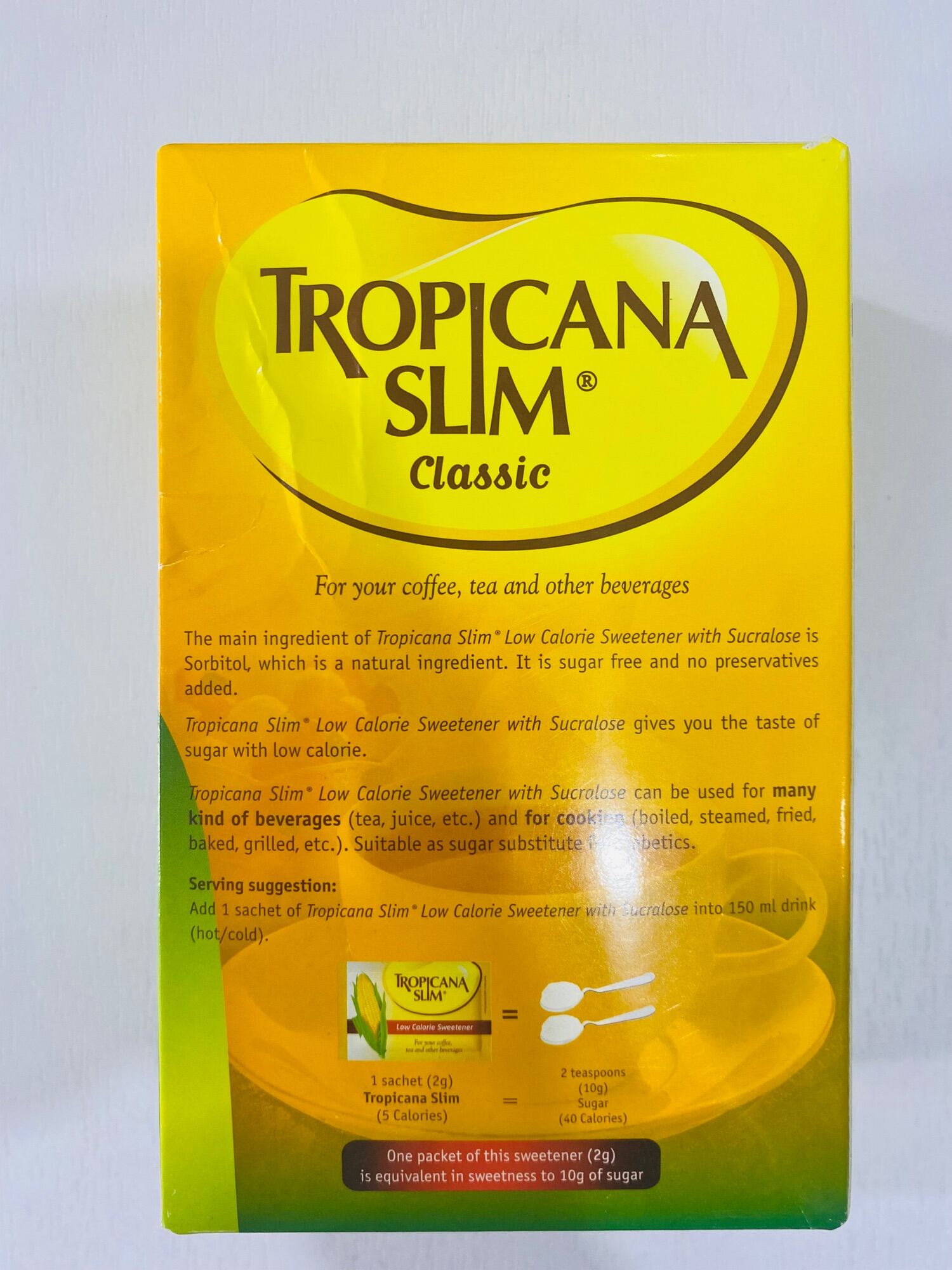 Đường bắp ăn kiêng Tropicana slim 100g