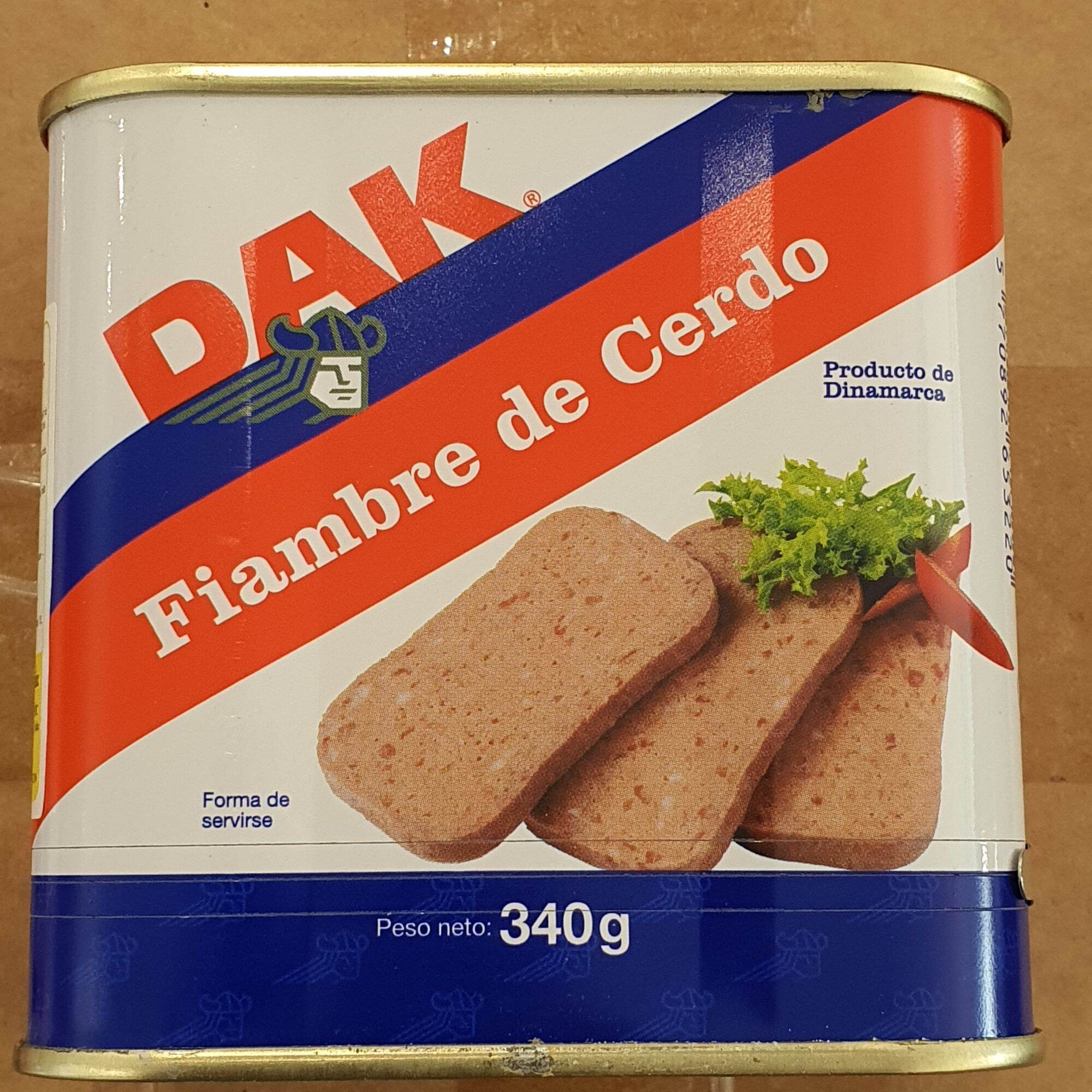 Patê thịt heo Luncheon Meat 340g – Dak, chopped 454g Dak
