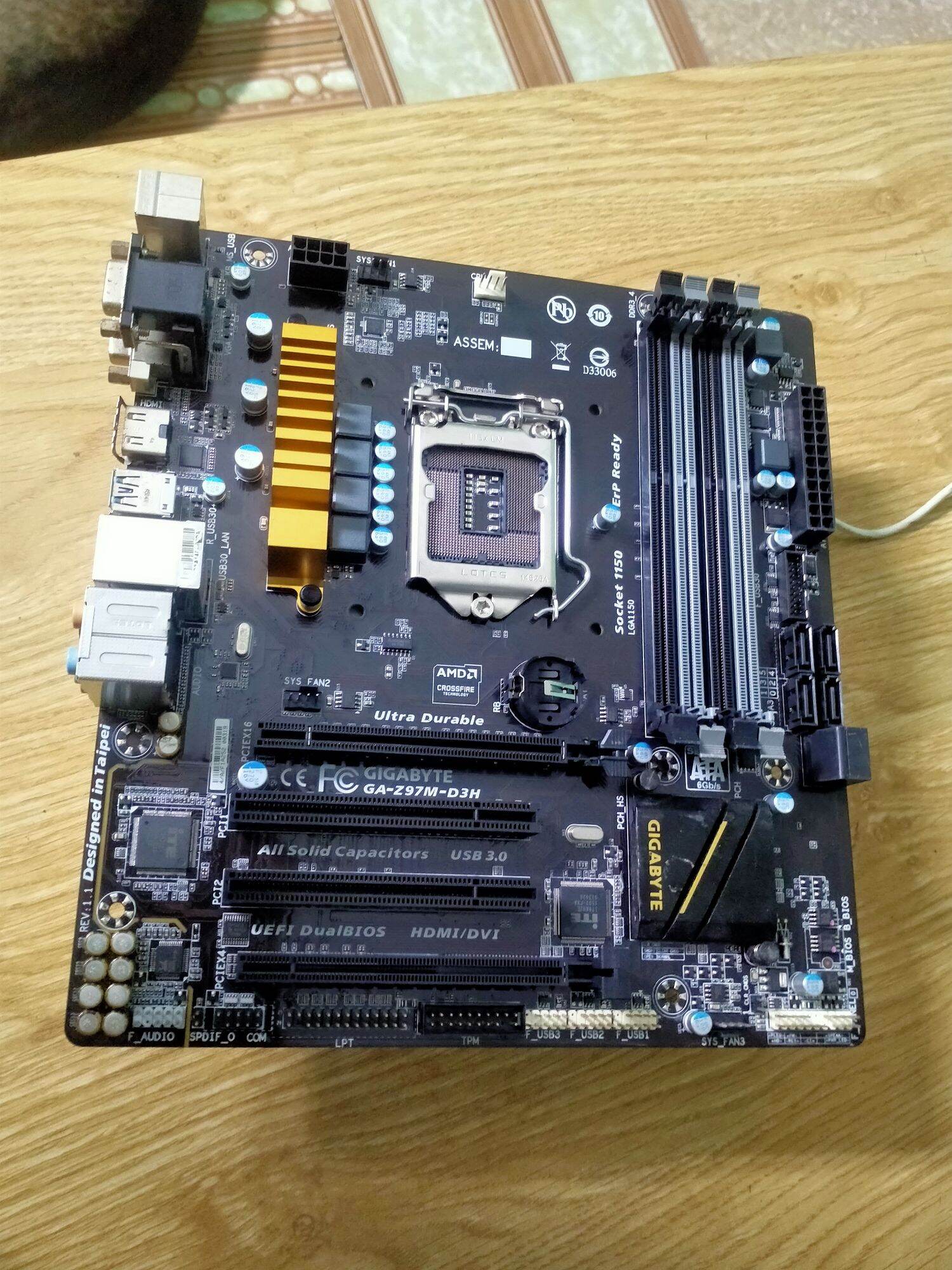 mainboard gigabyte z97M -d3h và b85 + h87 m -d3h (4khe)