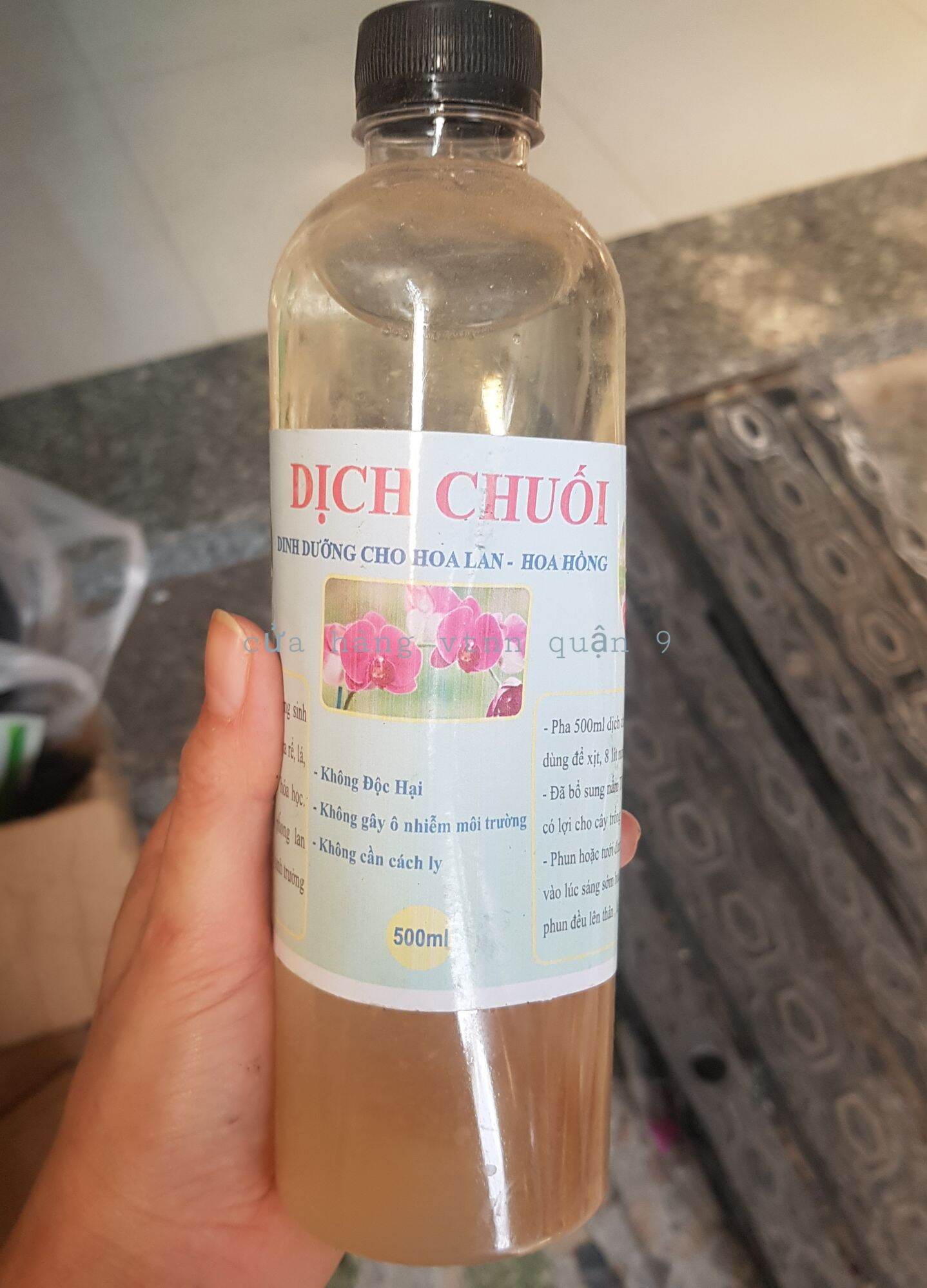 dịch chuối trồng lan (500ml)