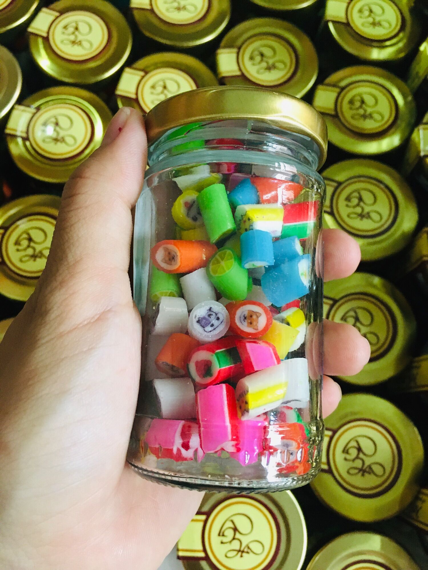 Kẹo nghệ thuật hanmade link hủ 70gr