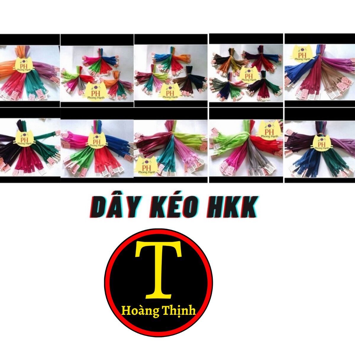 [HCM]Dây kéo giọt lệ ( giọt nước) HKK
