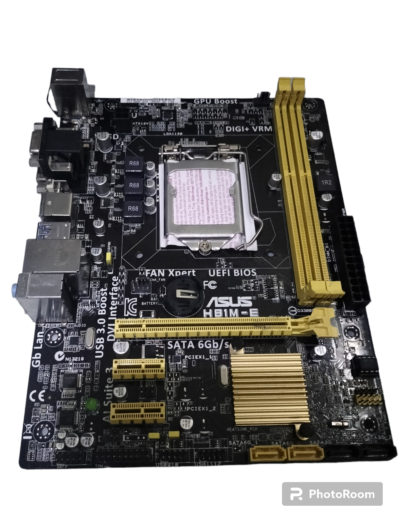 Main h81 asus socket 1151 đã test full kèm fe