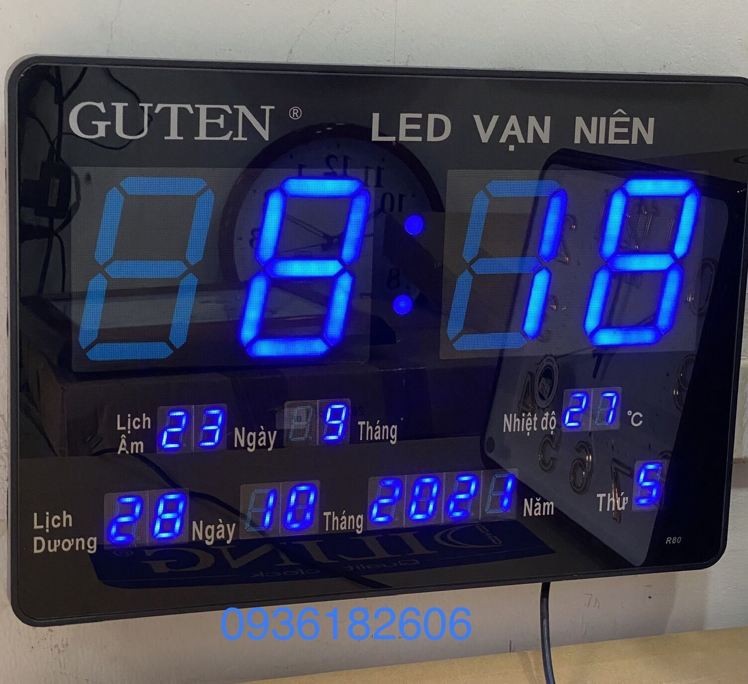 ĐỒNG HỒ LED VẠN NIÊN GUTEN