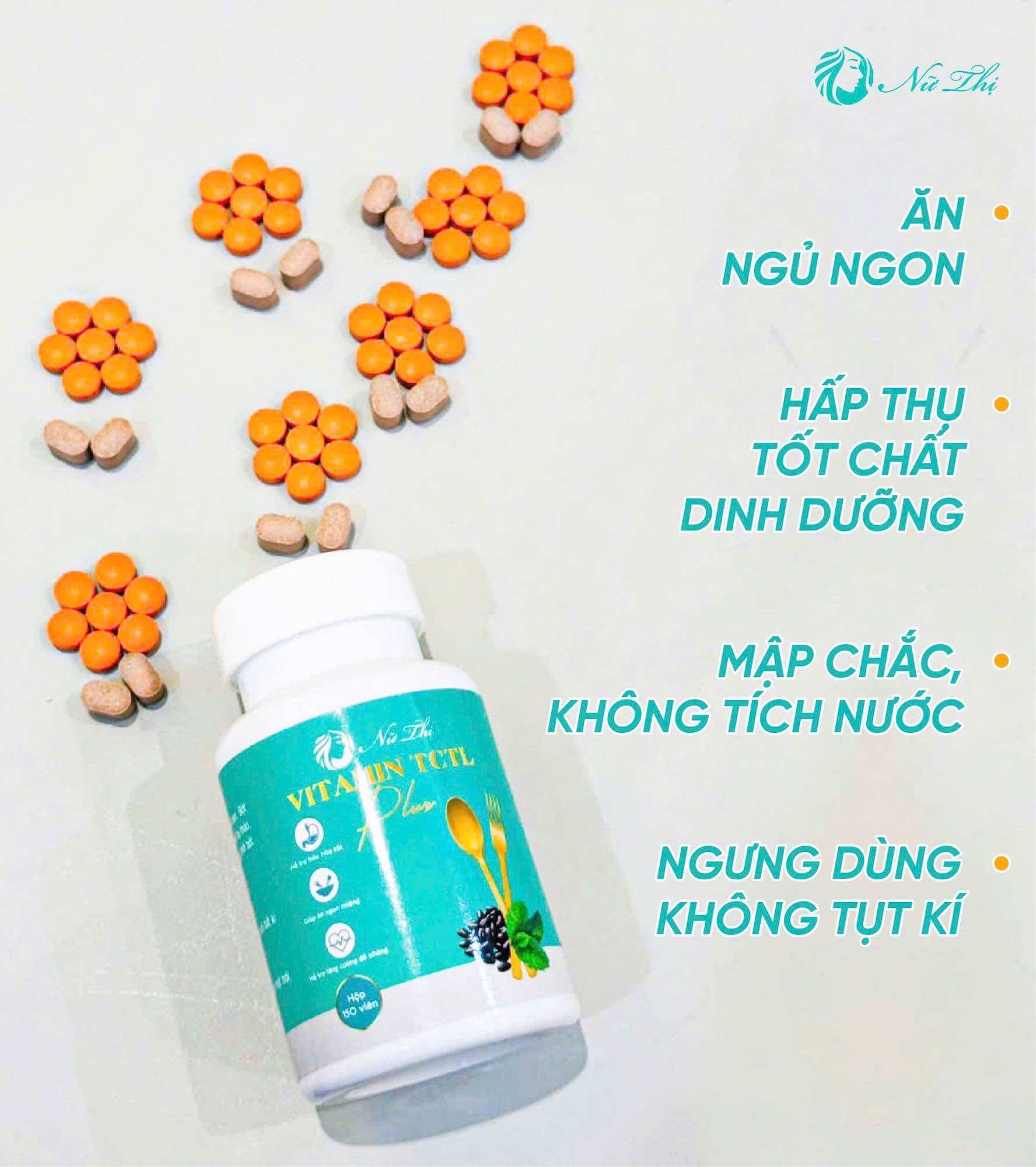 [KÈM QUÀ TẶNG]  VITAMIN TCTL PLUS X2 HIỆU QUẢ HỘP LỚN 150 VIÊN