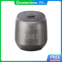 Cuckoo | Nồi cơm điện Cuckoo Master Chef Silence Pro Twin Pressure 6 người CRP-PHTR0610FSM (Hàng chính hãng)