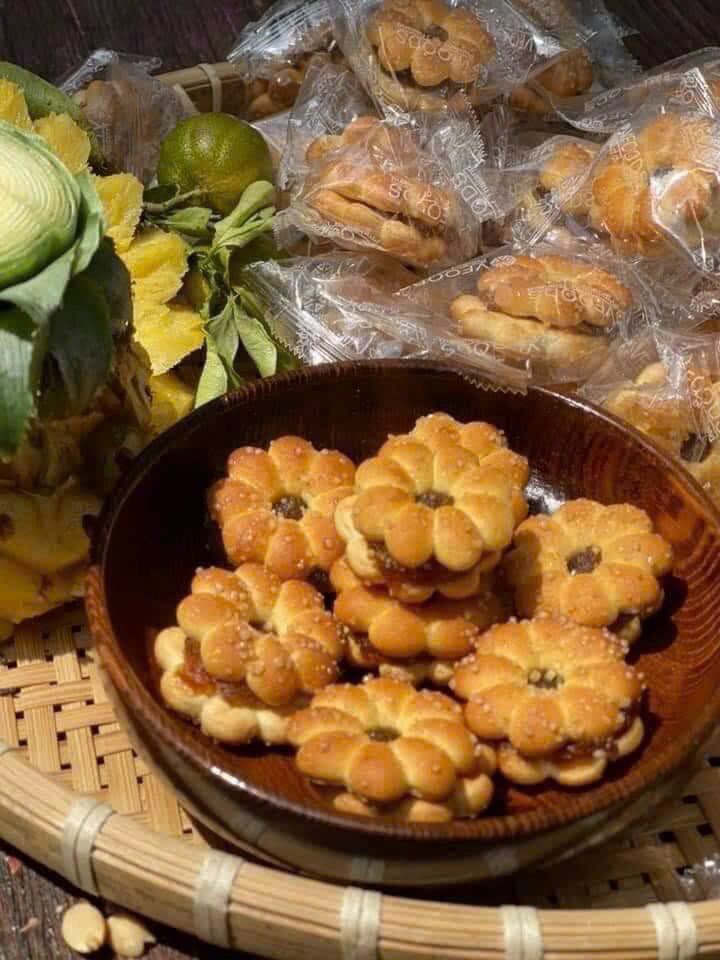 BÁNH KHÓM HOA MAI THÁI LAN túi 500gr