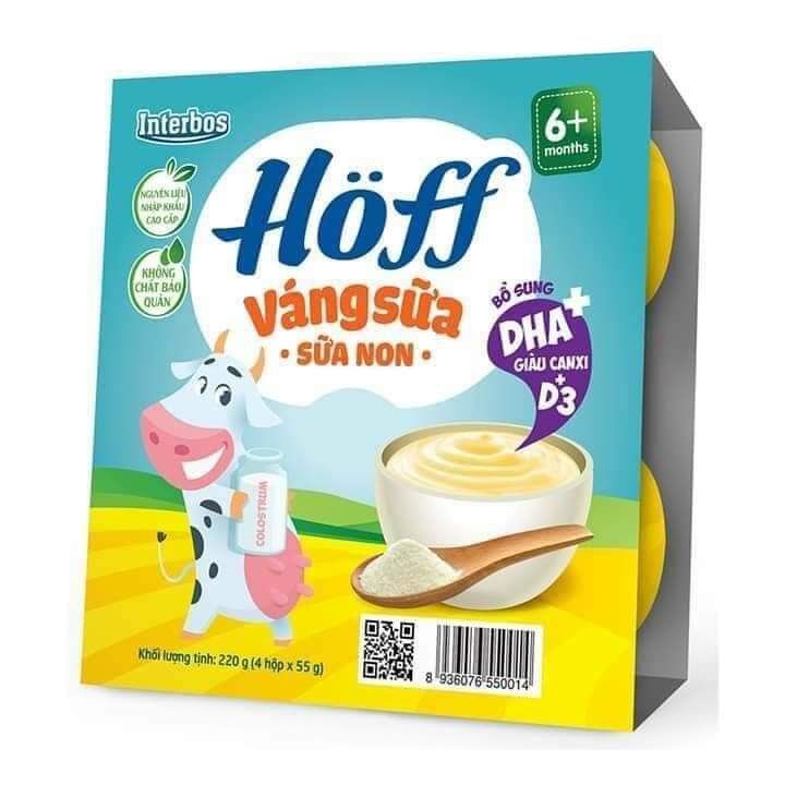 Thùng váng sữa Hoff 12 lốc ( date mới nhất)