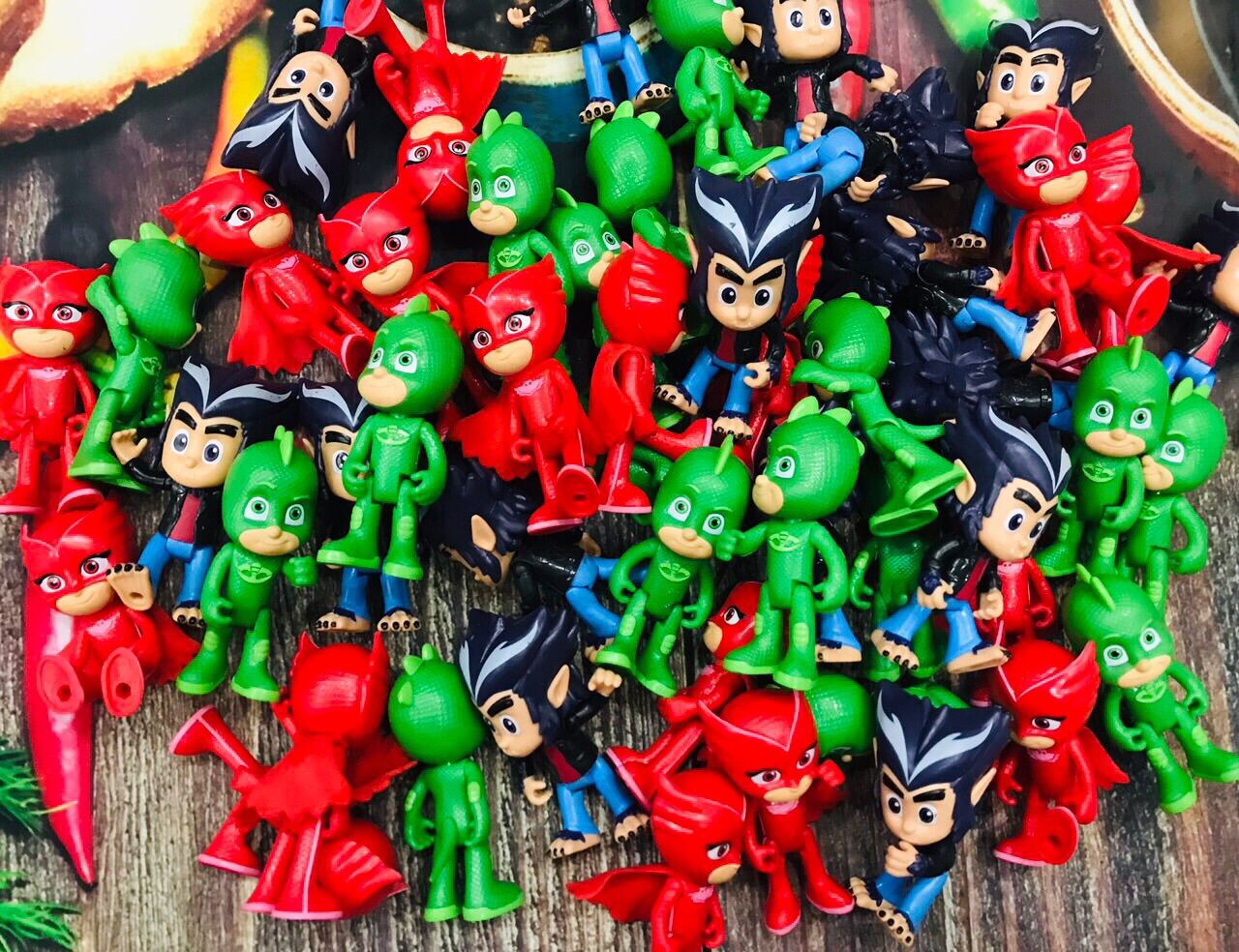 Mô hình nhân vật PJ Mask 8cm cho bé