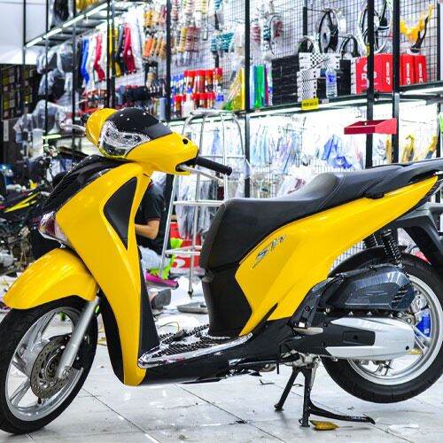 decal,giấy dán vàng dán ô tô,xe máy và các loại vật dụng