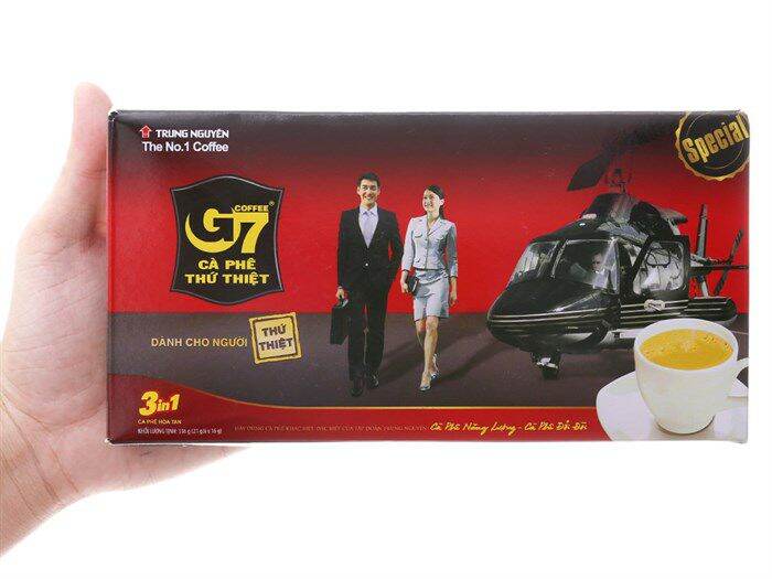 Cà phê sữa g7 3 in 1 336g hạn sử dụng 01/06/2024