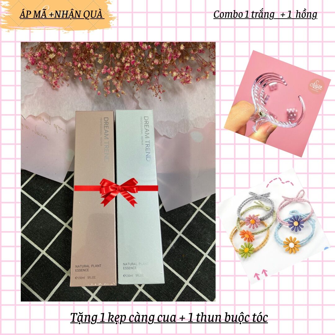 Combo 2 chai dưỡng tóc aha dream trend